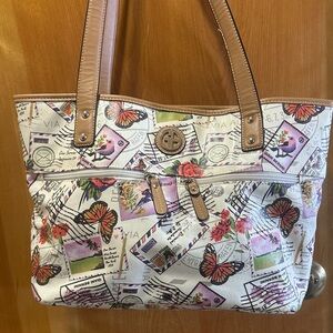 Giani Bernini Postcard Tote